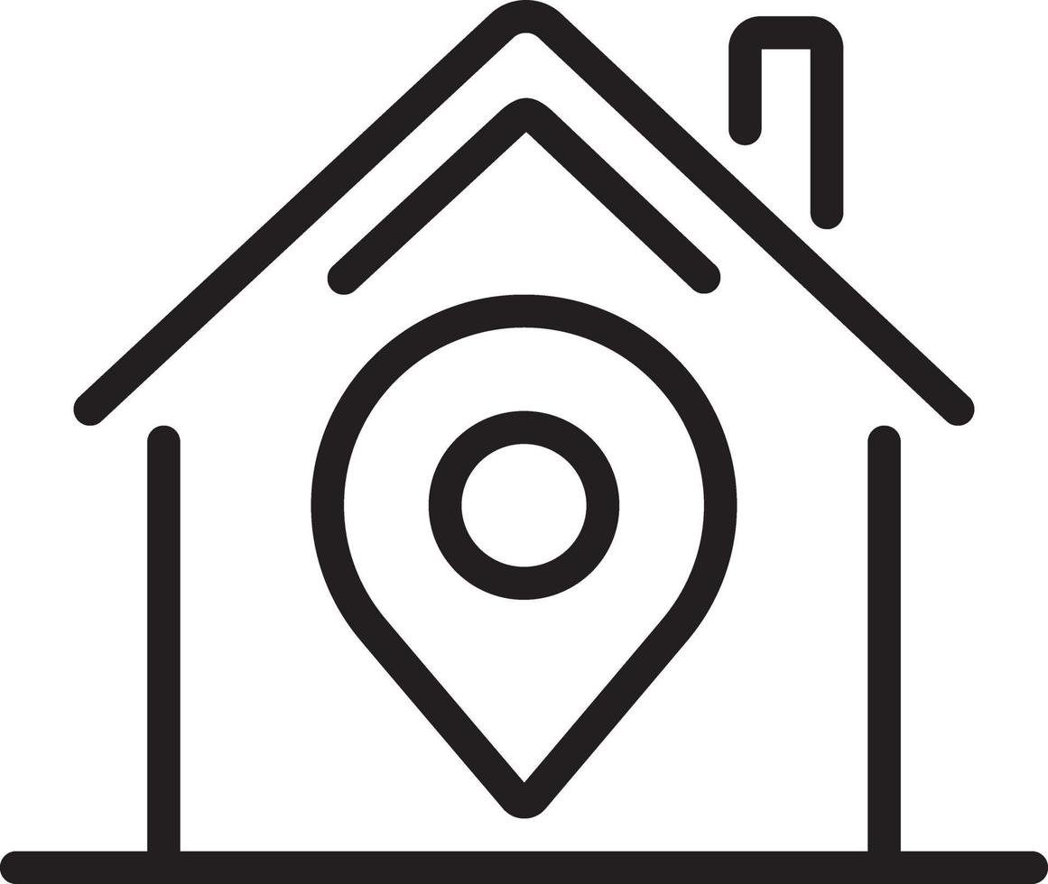 line icon for local vector